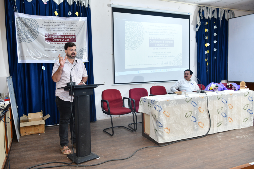 seminar on Oral Histories and Intangible culture of Goa 1