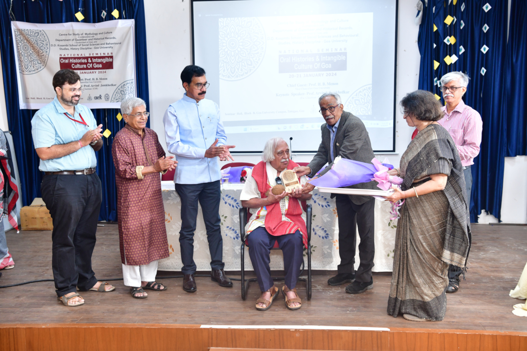 seminar on Oral Histories and Intangible culture of Goa 6