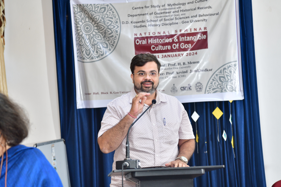 seminar on Oral Histories and Intangible culture of Goa 7